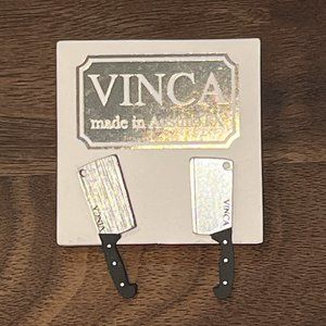 Vinca Cleaver Earrings